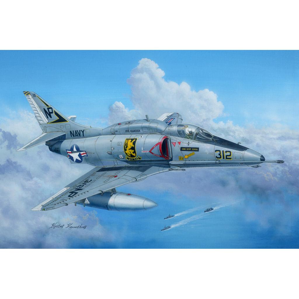 1/48 A-4F Sky Hawk Plastic Model Kit